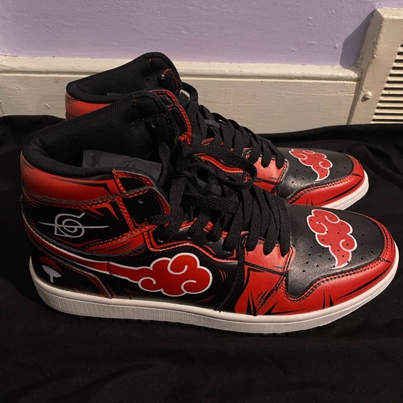 Naruto Akatsuki Clan Custom Shoes - Picture 2 of 3